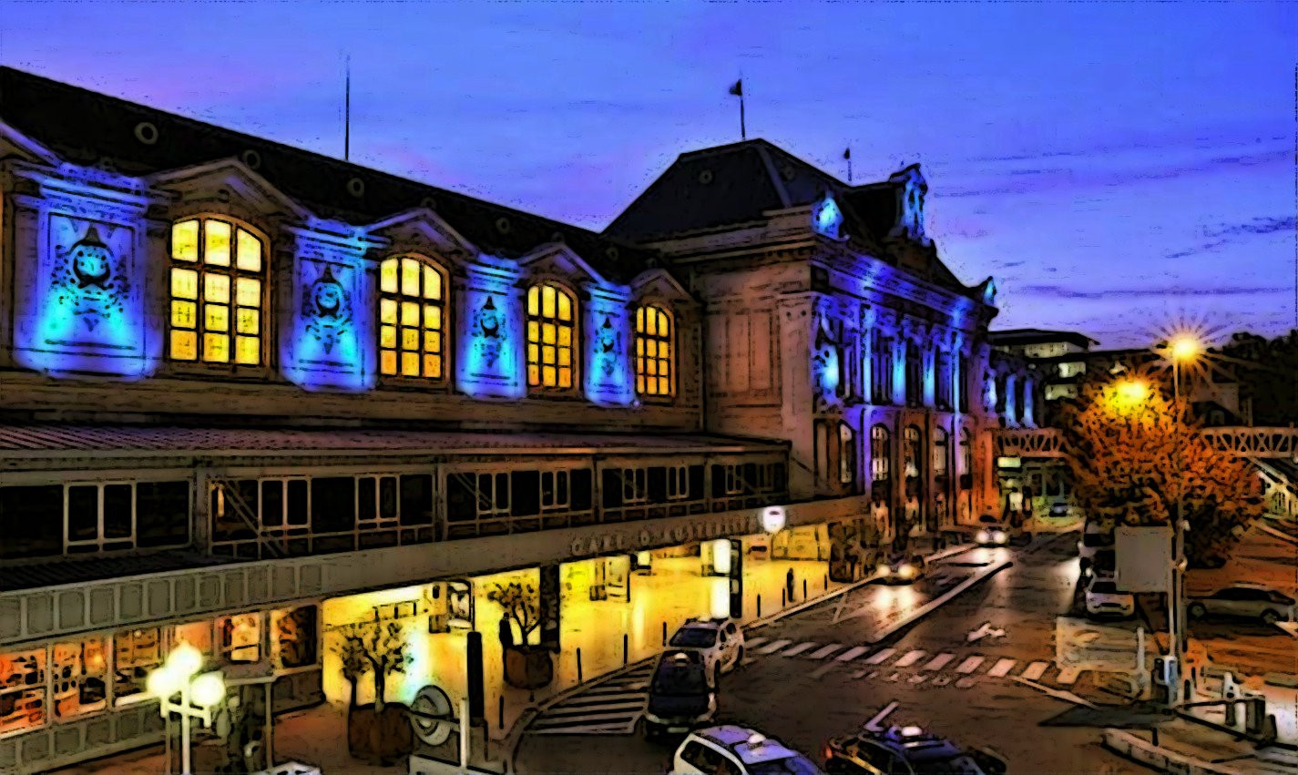 Paris Gare dAusterlitz night.jpg