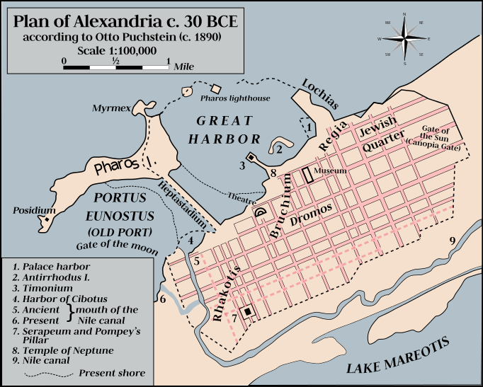 Plan of Alexandria c 30 BC Otto Puchstein 1890s EN.svg.png
