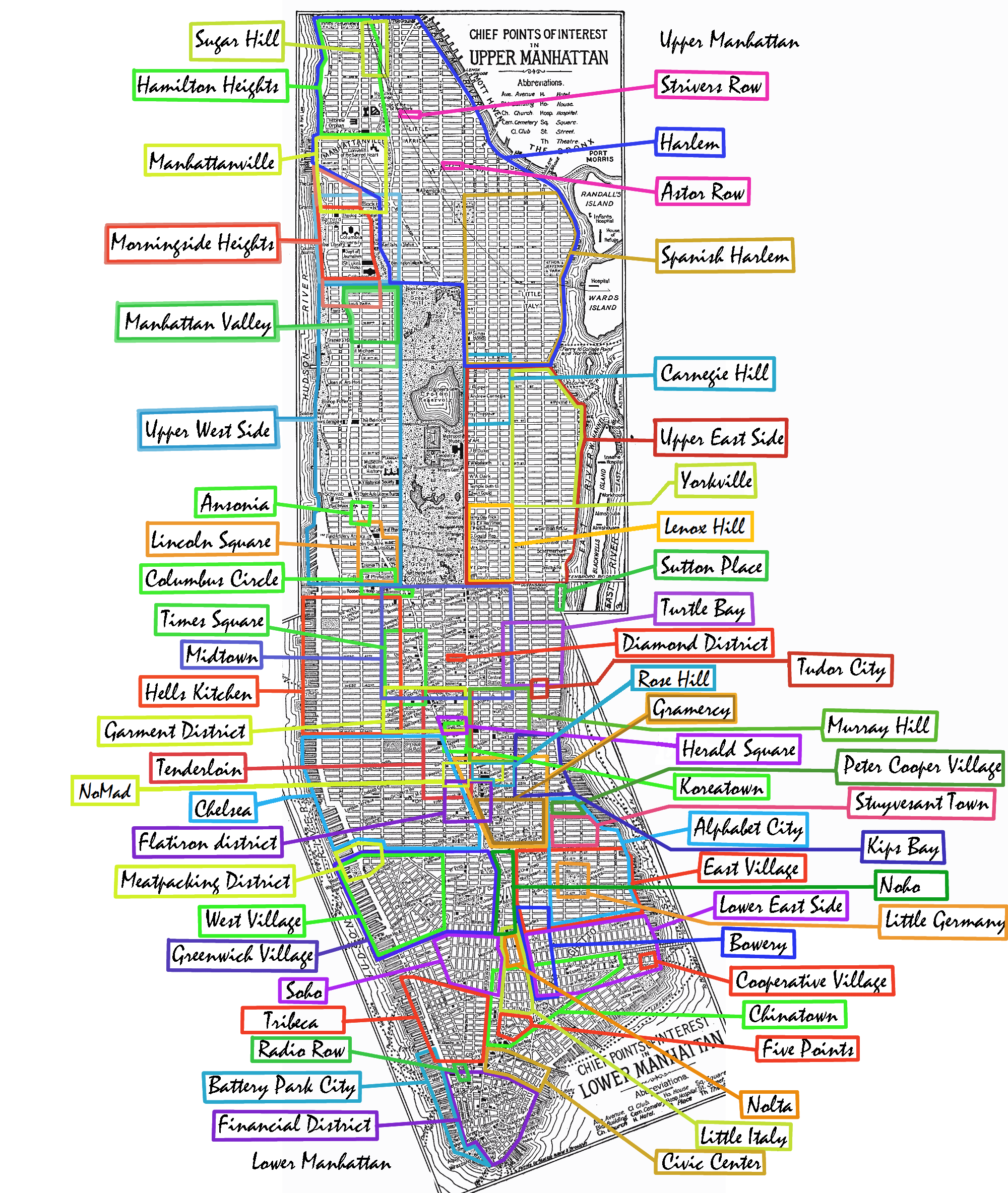 Manhattan neighborhood map detailed.png