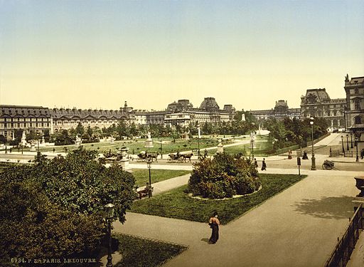 The Louvre, Paris, France, ca. 1890-1900.jpg