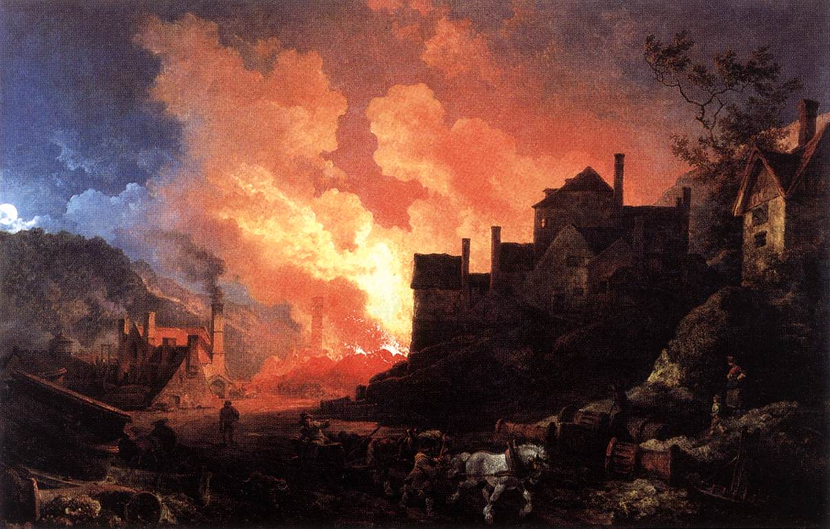 Philipp Jakob Loutherbourg d. J. - Coalbrookdale by Night.jpg