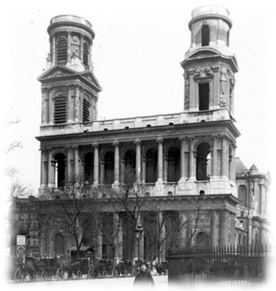 Paris 1900 Church of Saint-Sulpice.jpg