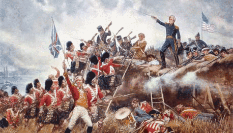 War of 1812 - Battle of New Orleans - E Percy Moran.gif