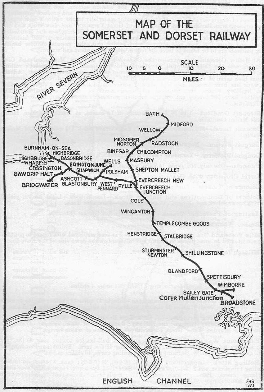 Map of Somerset & Dorset Joint Railway 1926.jpg