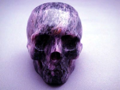 Charoite Skull.jpg