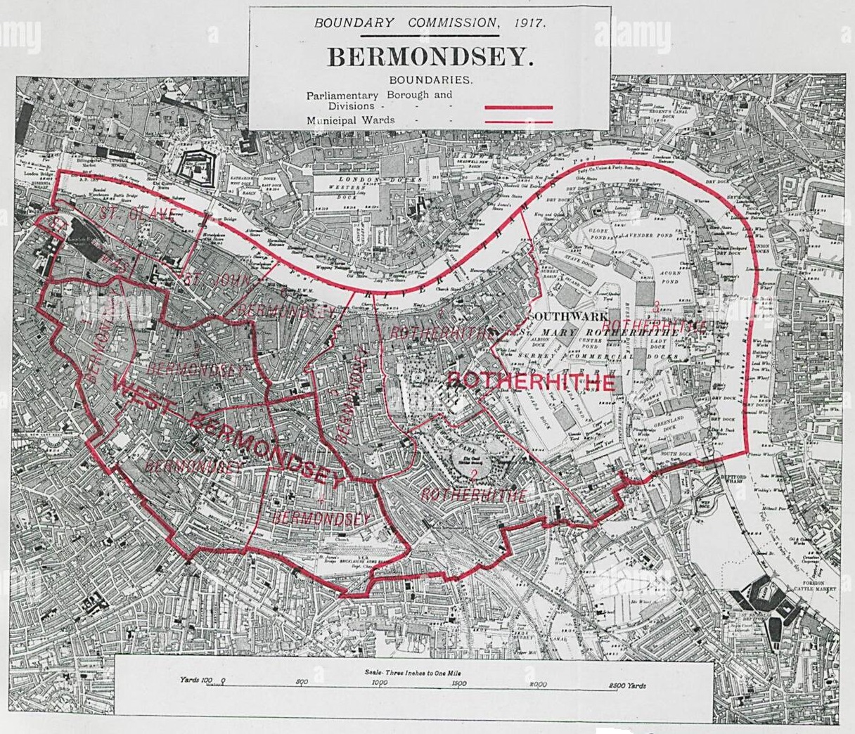 Bermondsey-parliamentary-borough-rotherhithe-boundary-commission-1917-map-2AA4W5M.jpg