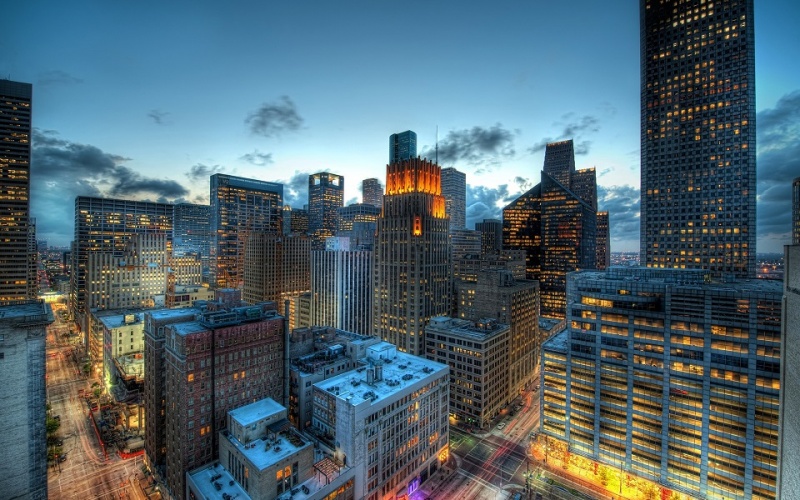 File:Houston downtown twilight.jpg